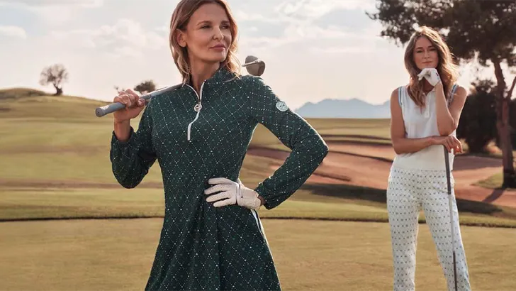 Op en naast de baan: exclusieve golfkleding van Marc Cain