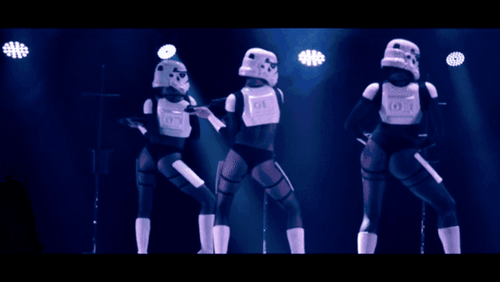 star wars-stripshow
