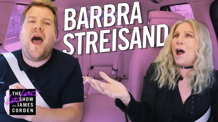 Wil je zien: Barbra Streisand in carpool karaoke