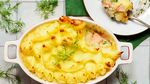 Zalm uit de oven