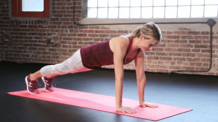 Workout tip: Straight Arm Plank