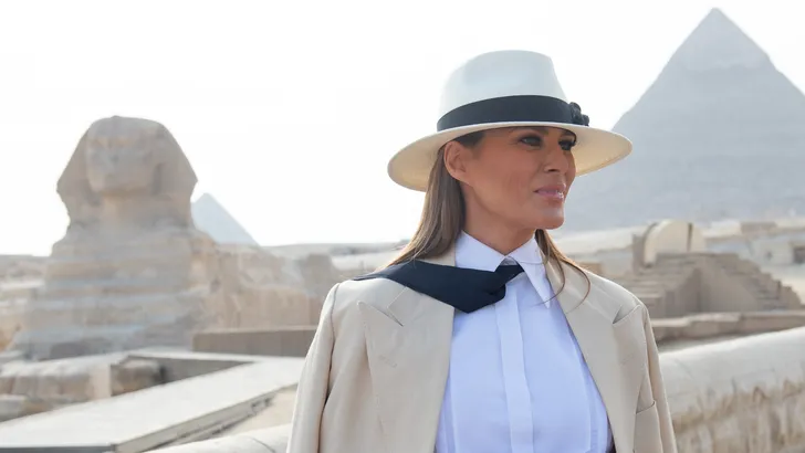 Look Of The Weekend: Melania's misser in Afrika