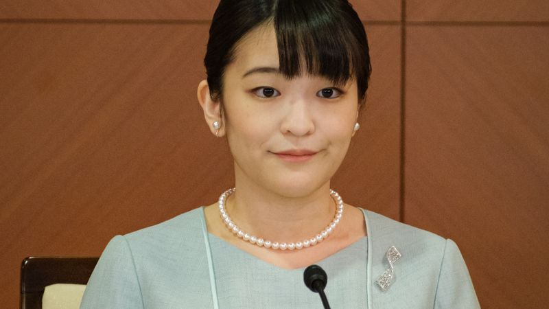 Ex-princess Mako shows new style in New York