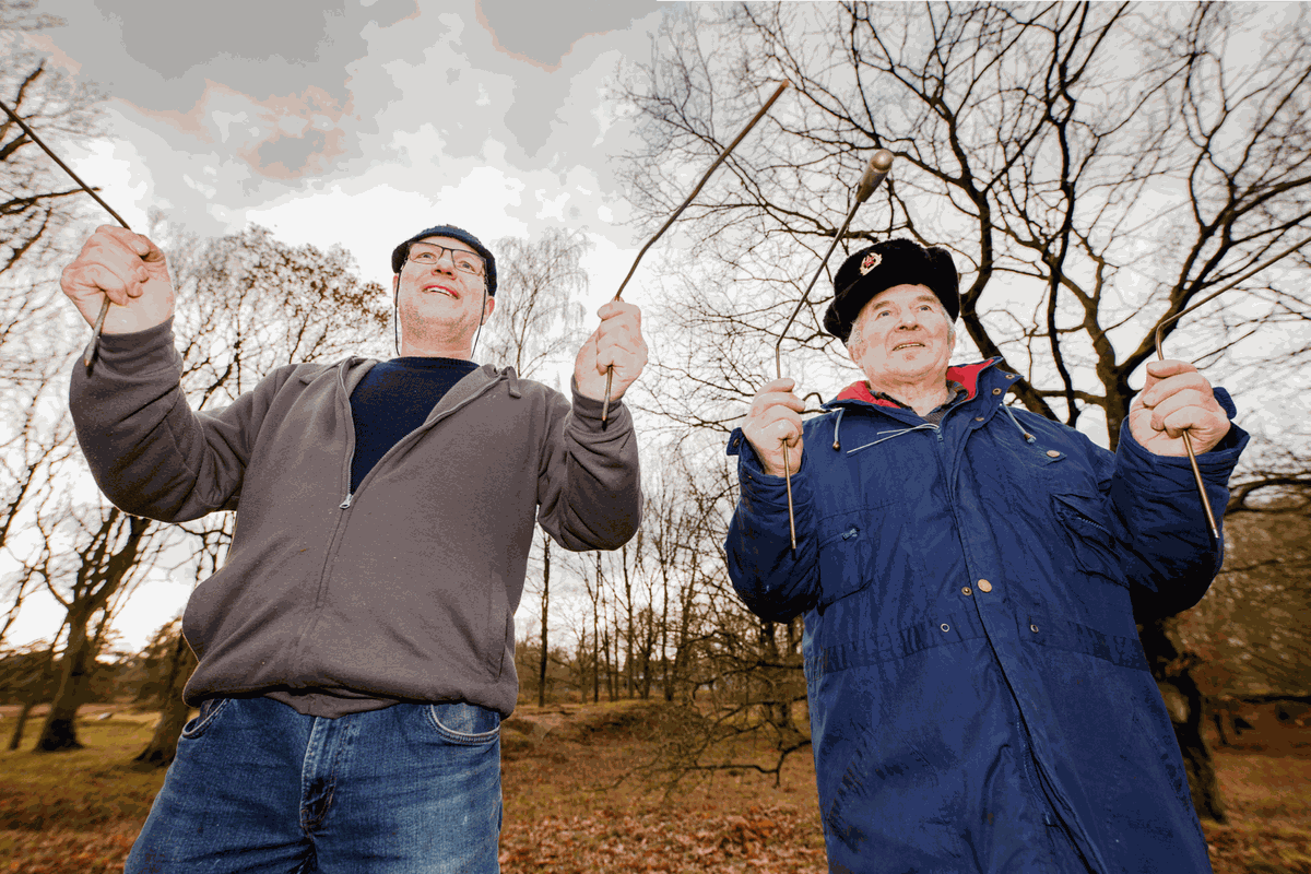 Lammert en Hendrik Hingstman zijn de Hunebed Hunters