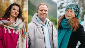 Claudia, André en Elsje uit Winter Vol Liefde 2026