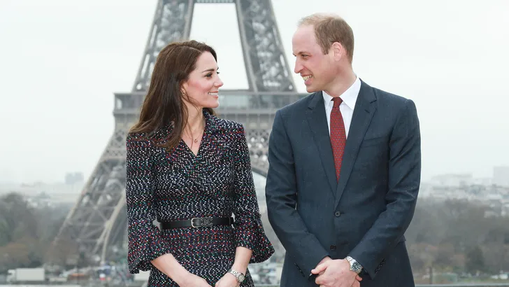 Kate en William in Parijs