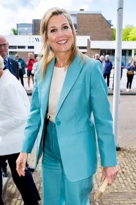 Koningin Máxima met blazer