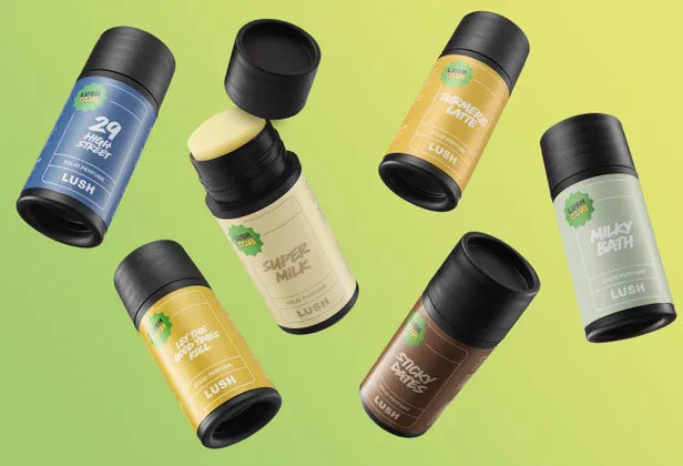 De nieuwe solid perfumes van Lush | Beeld: Lush 