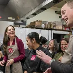 Vegan en vegetarische royals – foto van William en Kate in Birmingham, april 2023