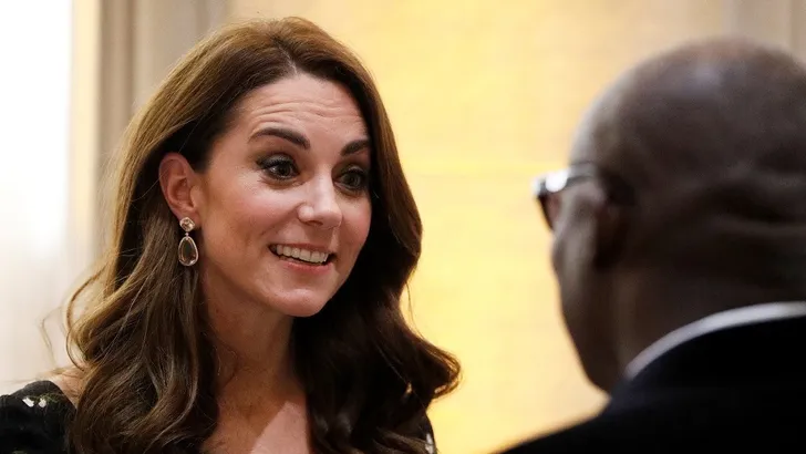 Hertogin Kate had nog een lapje stof over