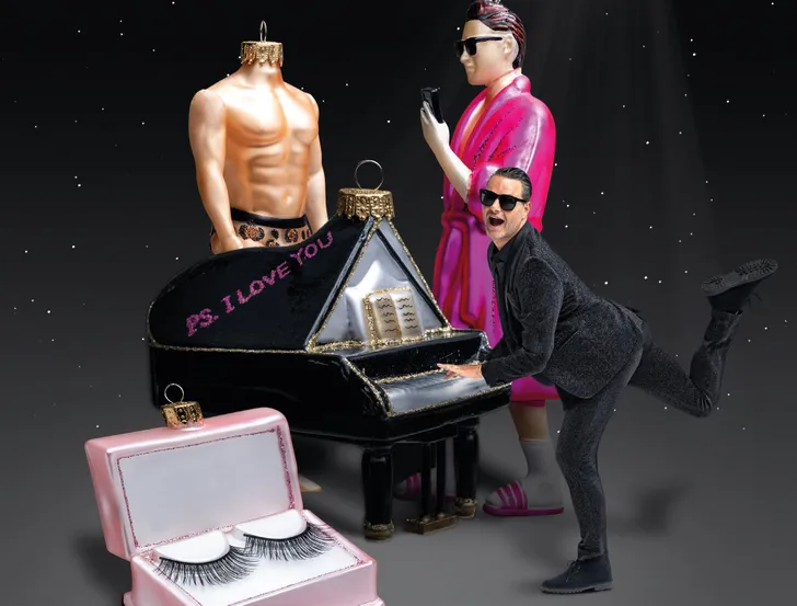 Hilarisch de nieuwe kerstballen van Fred van Leer! Nouveau