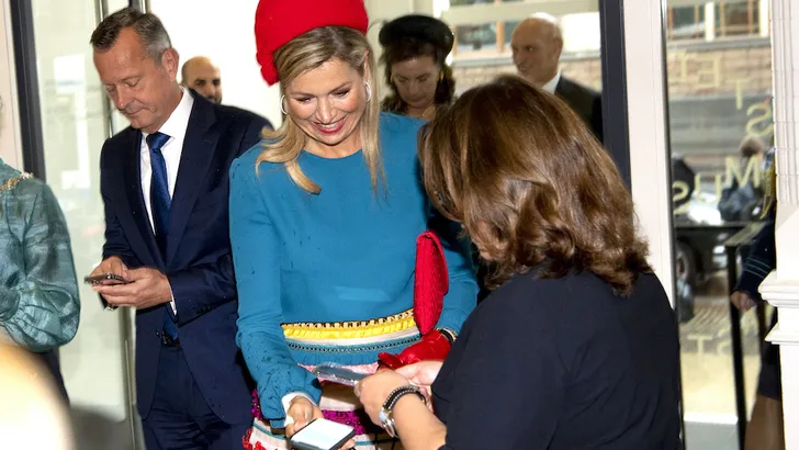 Máxima: 'Mag ik uw QR-code even zien?'