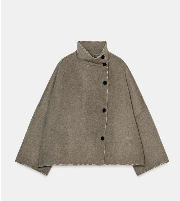 Topstitched Jacket - €99,95