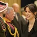 Prins Hussein en prinses Rajwa van Jordanië