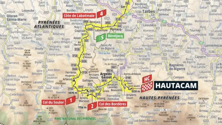 etappe 1 tour