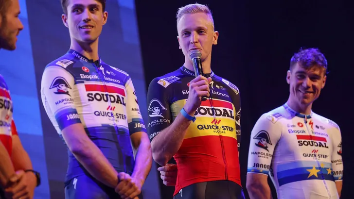 Team presentation of the Soudal Quick-Step 2023
