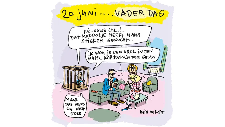 Cartoon Hein de Kort