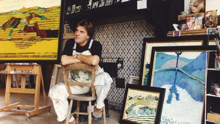 Jeroen Krabbe atelier 1993