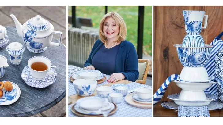 Wat leuk: Janny van der Heijden krijgt haar eigen servies