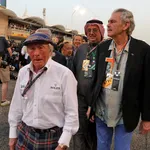 Gordon Murray met F1 kampioen Jackie Stewart