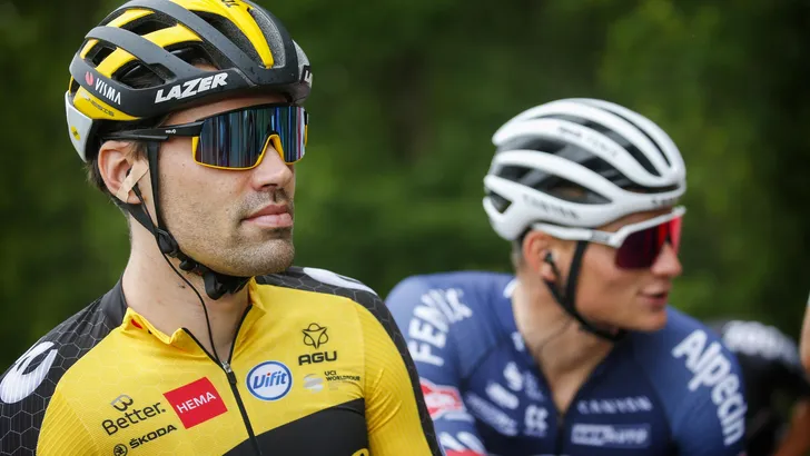 Tom Dumoulin en Mathieu van der Poel