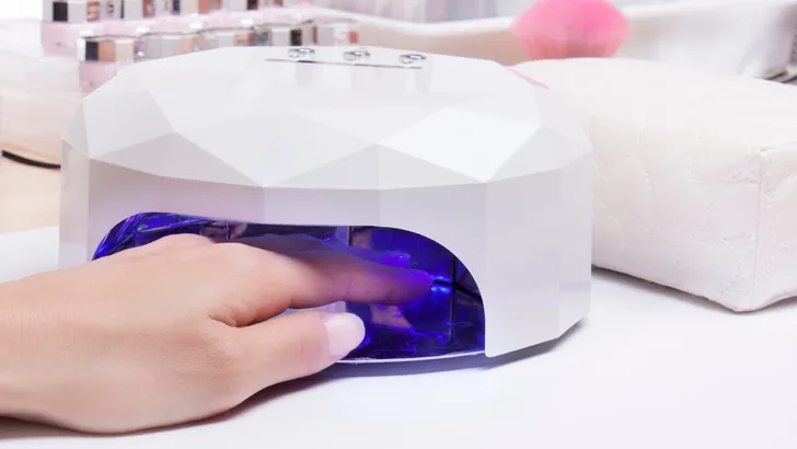 Nail gel UV light lamp dryer