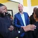 Prins William tijdens een bezoek aan het Mentivity-gemeenschapscentrum