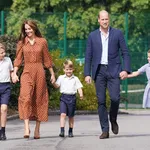 Royals first day at new school