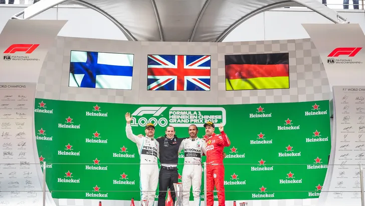 'Duidelijkheid Grand Prix van China komt eind oktober'