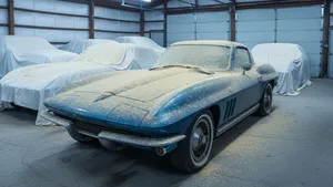 Zoon vindt Corvette in schuur en ontdekt welke waardeloze auto zijn vader er ooit voor ruilde