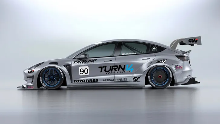 Tesla Model 3 gaat naar Pikes Peak