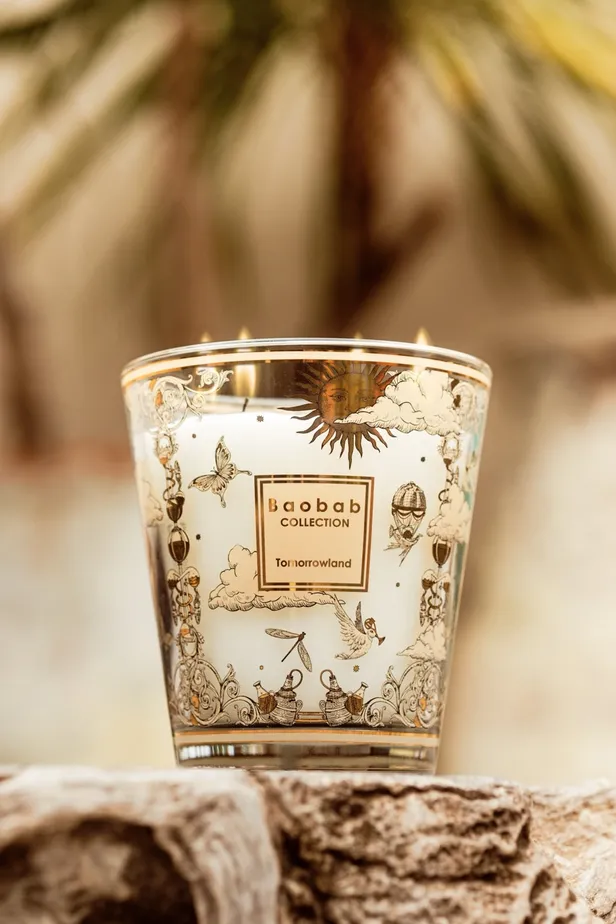 Luxe kaars van de Tomorrowland x Baobab Collection | Vanaf €52