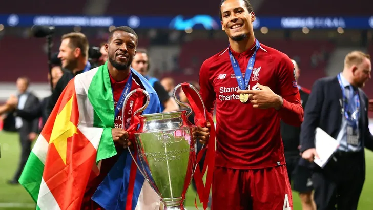 Virgil en Wijnaldum Champions League