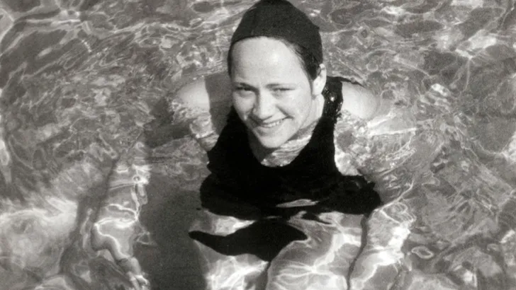 Rie Mastenbroek, de zwemkoningin van de Spelen van 1936.