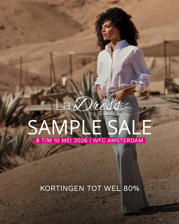 Van 7 t/m 17 mei scoor je je favoriete items van LaDress met kortingen tot wel 80%