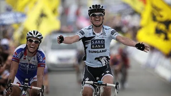Finish Ronde van Vlaanderen naar Oudenaarde
