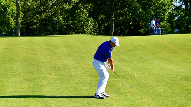 Opleggen: zo dichtbij mogelijk of een volle swing overhouden?