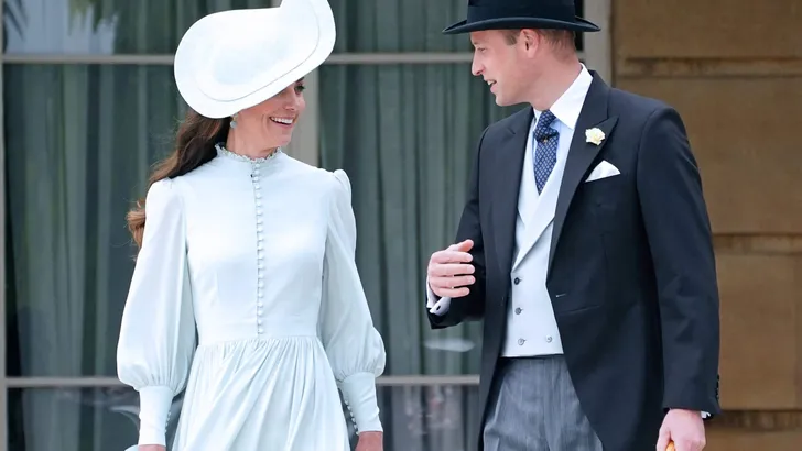 Kate Middleton &amp; Prince William Attend Garden Party