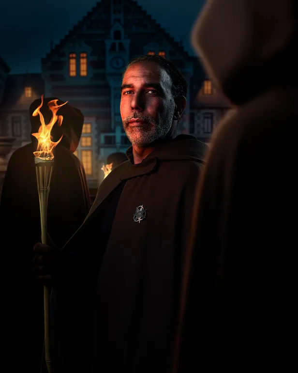 Persfoto van Omar Ahaddaf in De Verraders 