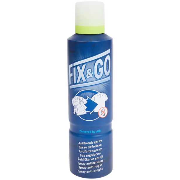 Productfoto van de Fix & Go antikreukspray van Action.