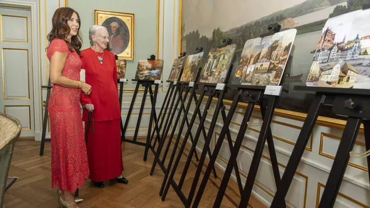 Queen Magrethe II At Ehrengard The Art of Seduction Premiere - Copenhagen