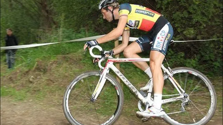 Albert de sterkste in cross van Kalmthout