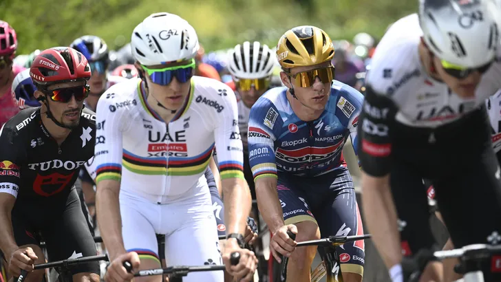 pogacar en evenepoel