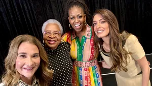 Michelle Obama, Melinda Gates,Graça Machel Trust en Amal Clooney 