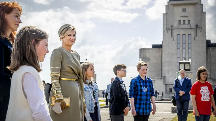 Máxima schittert bij Radio Kootwijk