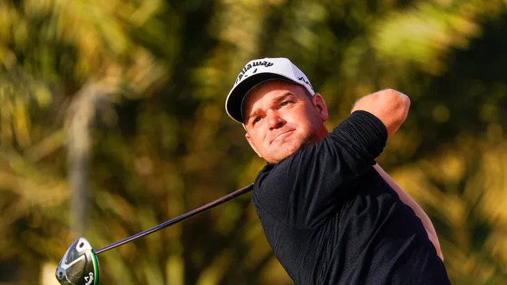 Whitnell maakte niet één maar zelfs twéé keer een ace in de tweede ronde van het African Open ronde van het