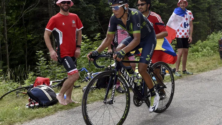 Nairo Quintana: “Benen zijn in strijd met het hoofd”