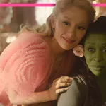 Headerbeeld Fabulous Friday Wicked. Foto van Ariana Grande en Cynthia Erivo in karakter als Glinda en Elphaba.