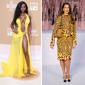 De felgele looks van Dua Lipa, Olandria Carthen en Manon Bannerman