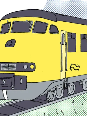 Illustratie trein